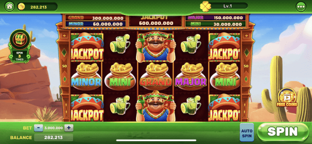 Wild West Jackpot - Desert Theme Slot Machine